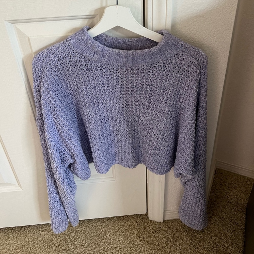Cropped Turtle Neck Sweater Urban Outfitters